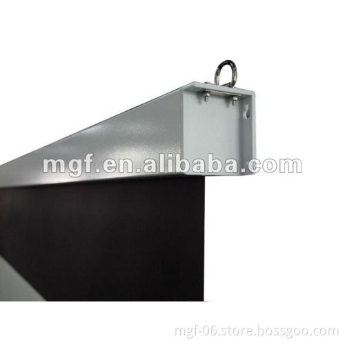 1:1/4:3/16:9 Tubular Electric Projection Screen motorized work through temote control projector screen